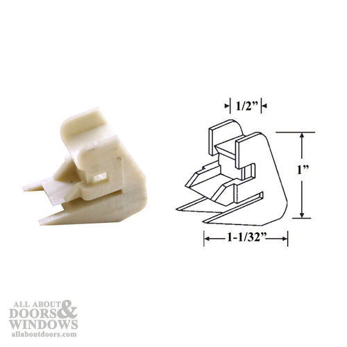 Channel Balance Bottom Shoe Bracket - Channel Balance Bottom Shoe Bracket