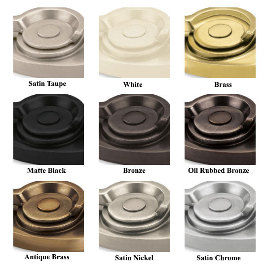 Marvin Casemaster Flip Folding Handle with Cover Plate - White - Marvin Casemaster Flip Folding Handle with Cover Plate - White