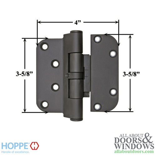 Hoppe F79, 2009 Set Hinge LHI/RHO, Oil Rubbed Brass - Hoppe F79, 2009 Set Hinge LHI/RHO, Oil Rubbed Brass