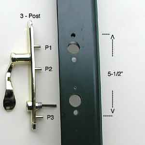 Storm Door Hardware Kit with Handle and Closer - Storm Door Hardware Kit with Handle and Closer