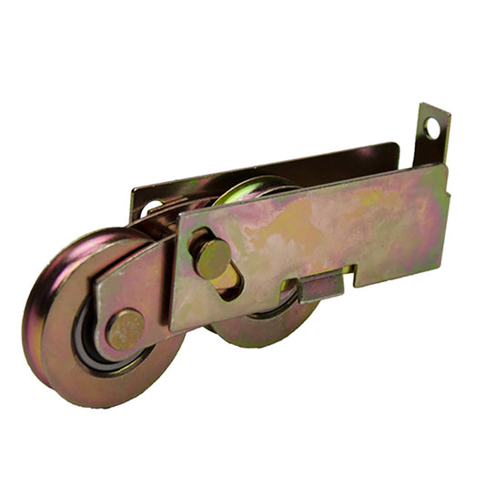 Sliding Patio Door Two Wheel Roller Steel Housing 1.5 Inch Steel Wheel