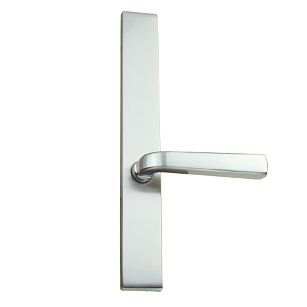 Sion Dummy Pair Handle Set for Biltbest/Hurd Door Satin Nickel - Sion Dummy Pair Handle Set for Biltbest/Hurd Door Satin Nickel