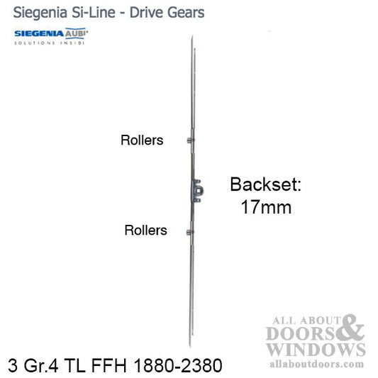 Siegenia Lift and Sllide Patio Door Hardware, Multipoint locks " SI " Logo