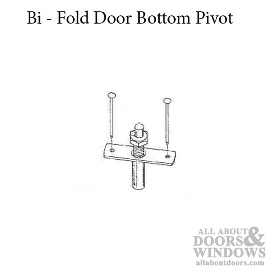 Pivot, Bottom, bi-fold door