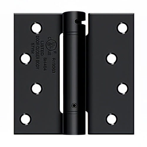 Spring Hinge 4 x 4 with Square Corners, Deltana Single Action - Choose Color - Spring Hinge 4 x 4 with Square Corners, Deltana Single Action - Choose Color