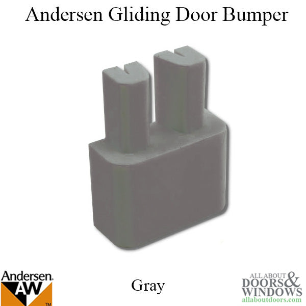 Andersen Frenchwood Gliding Doors - Bumper - Stop Extension - Retractable Insect Screen - Gray - Andersen Frenchwood Gliding Doors - Bumper - Stop Extension - Retractable Insect Screen - Gray