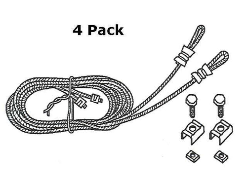 Safety Cables, Overhead Garage Doors - 4 pack - Safety Cables, Overhead Garage Doors - 4 pack