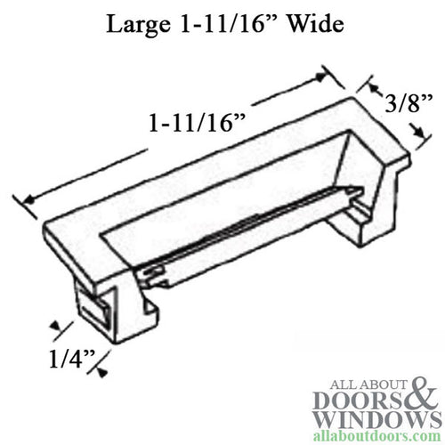 Weep Hole Cover With Flap, Snaps Into Hole - Choose Color - Weep Hole Cover With Flap, Snaps Into Hole - Choose Color