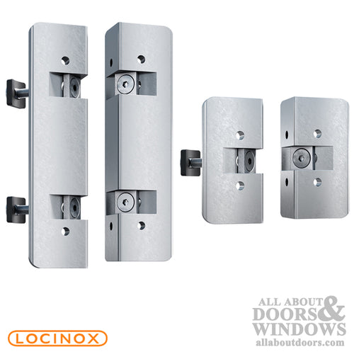 Aluminum Locinox Brackets to Mount Mammoth Gate Closer to Chain Link Fence - Aluminum Locinox Brackets to Mount Mammoth Gate Closer to Chain Link Fence