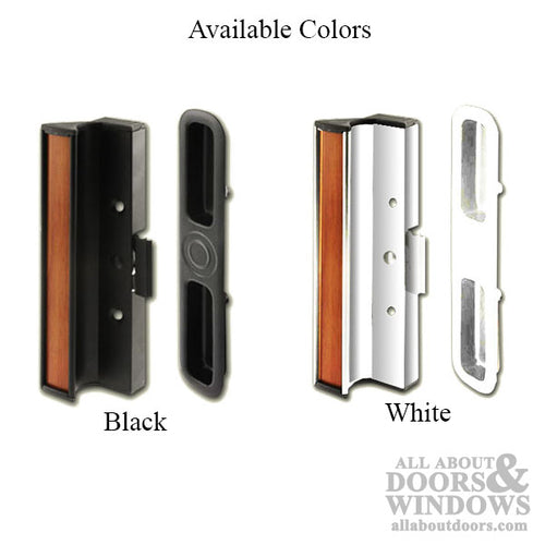 Handle Set for Sliding Patio Door, 950 Series International - 3 inch - Choose Color - Handle Set for Sliding Patio Door, 950 Series International - 3 inch - Choose Color