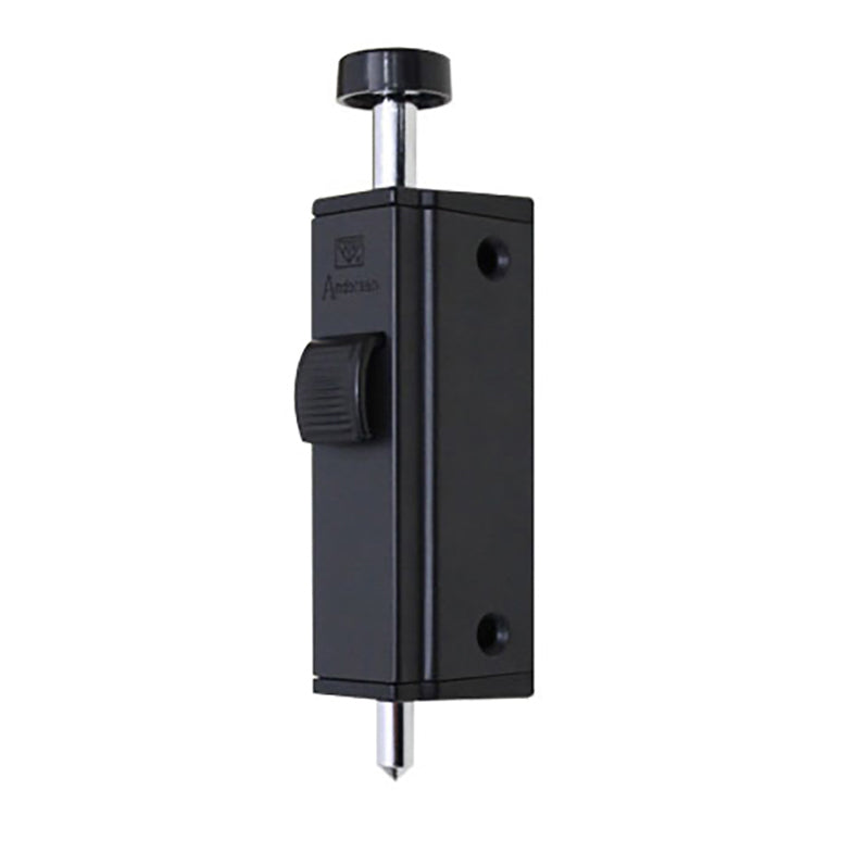 Andersen Auxiliary Foot Bolt Lock for Frenchwood Gliding Door - Oil Rubbed Bronze - Andersen Auxiliary Foot Bolt Lock for Frenchwood Gliding Door - Oil Rubbed Bronze