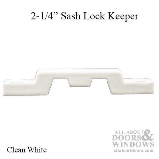 Slotted Window Keeper Without Alignment Tabs