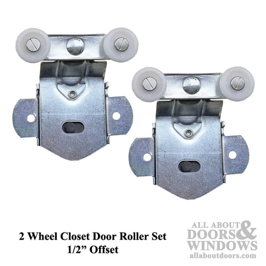 Discontinued - Sterling Hardware 2-Wheel Sliding Closet Door Roller Assemblies