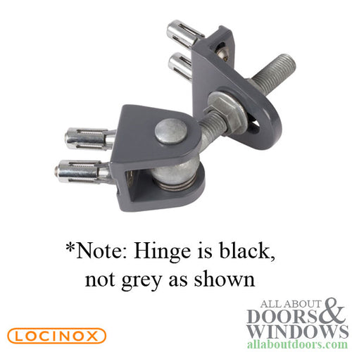 180 Degree Locinox Bolt-On 4D Adjustable Hinge - 180 Degree Locinox Bolt-On 4D Adjustable Hinge