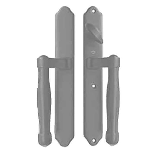 HOPPE HLS 9000 Sliding Door Handle Set Active Non-Keyed Outside Satin Nickel