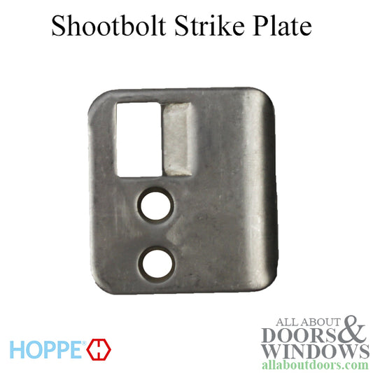 Strike Plate, PS0022R, Shootbolt.1.63 x 1.75- Stainless Steel