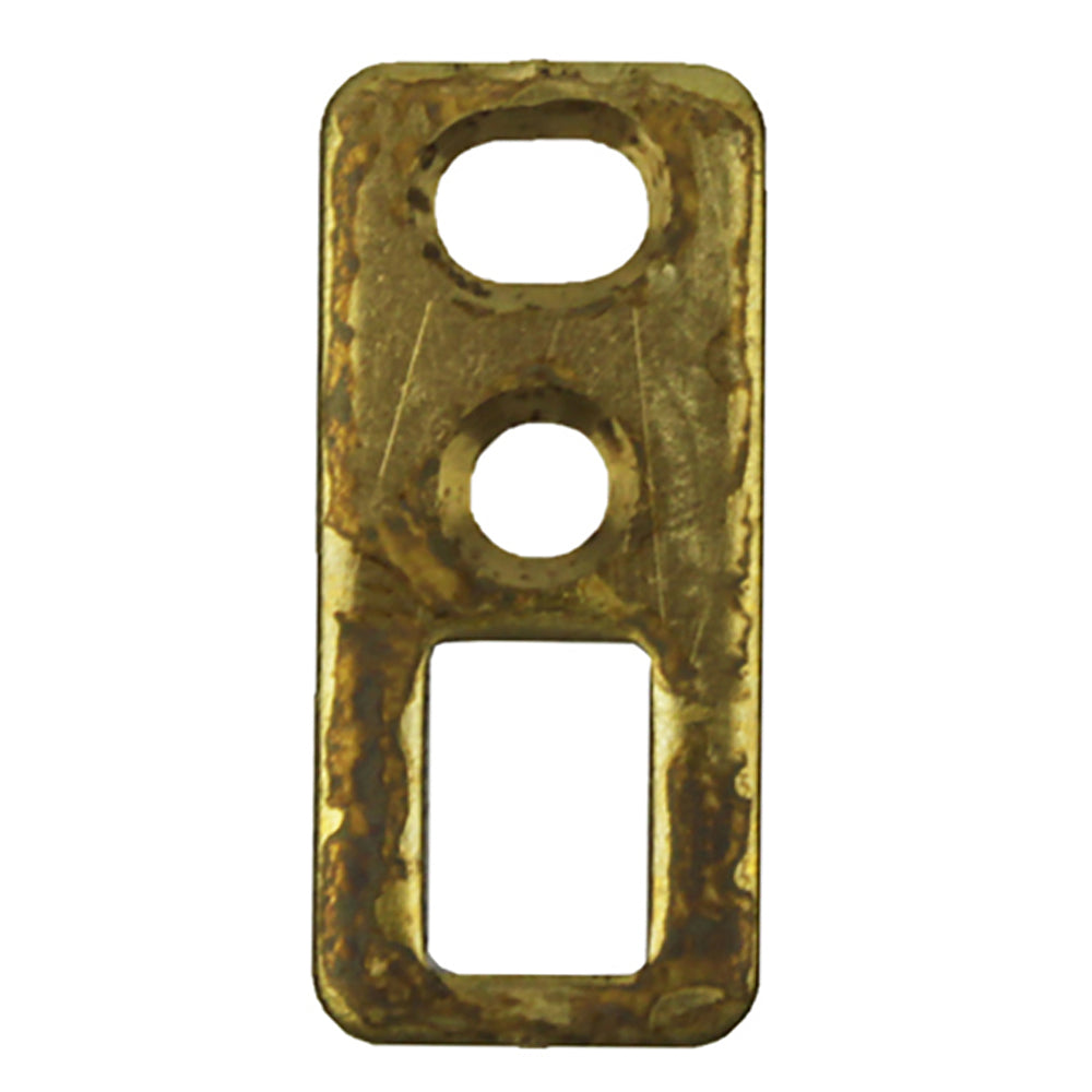 HOPPE Strike Plate Shootbolt for Single Door Brass - HOPPE Strike Plate Shootbolt for Single Door Brass