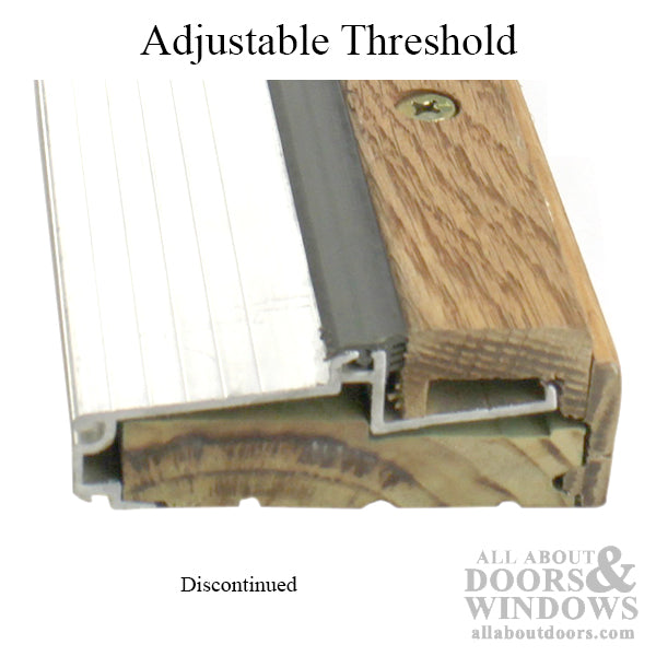 Adjustable Threshold - 36 Inches Long - Adjustable Threshold - 36 Inches Long