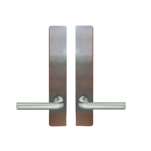 Andersen FSB 1075 Non Keyed Trim Set for Double Door Stainless Steel Finish - Andersen FSB 1075 Non Keyed Trim Set for Double Door Stainless Steel Finish