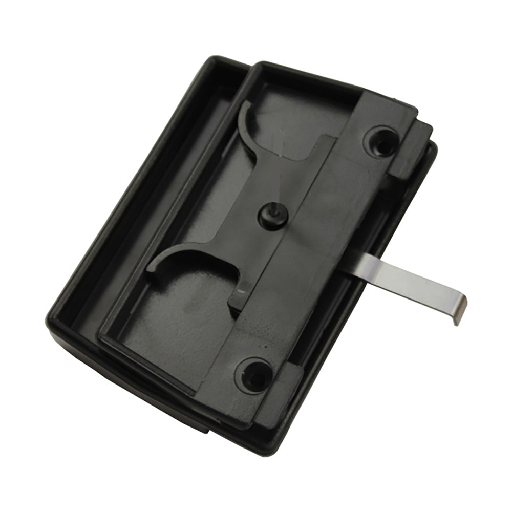 Marvin Sliding Screen Door Latch and Pull Handle Set, Black Finish - Marvin Sliding Screen Door Latch and Pull Handle Set, Black Finish