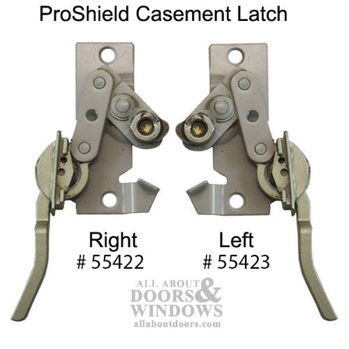 Concealed Master Lock with Escutcheon Plate, Right Hand - Gold - Concealed Master Lock with Escutcheon Plate, Right Hand - Gold