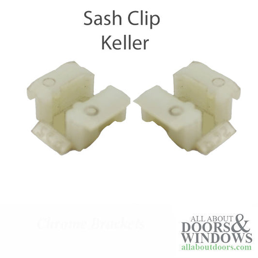 Keller Sash Guide Clip, Left/Right Hand - Pair