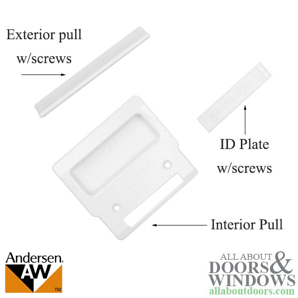 Screen Hardware Kit, Andersen - White - Screen Hardware Kit, Andersen - White