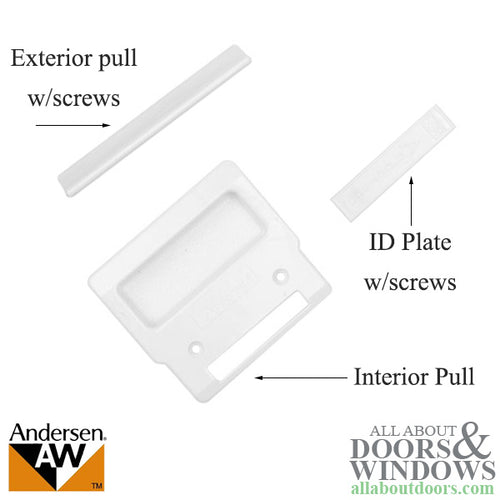 Screen Hardware Kit, Andersen - White - Screen Hardware Kit, Andersen - White