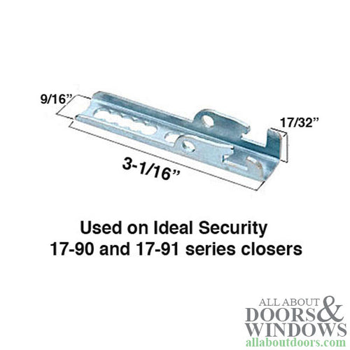 Storm Door Closer Bracket - Storm Door Closer Bracket