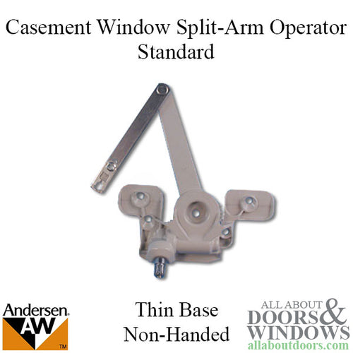 Andersen Operator E-Z Standard Non-handed Universal Thin base Casement Window - Andersen Operator E-Z Standard Non-handed Universal Thin base Casement Window