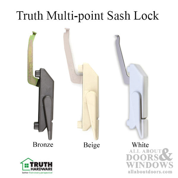 Multi-Point Sash Lock, Truth Maxim 24 Series, Right Hand - Choose Color - Multi-Point Sash Lock, Truth Maxim 24 Series, Right Hand - Choose Color