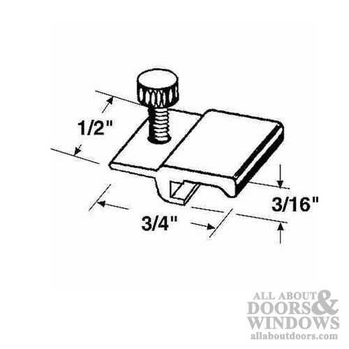 Storm Door Panel Turn Button 8 Pack - Storm Door Panel Turn Button 8 Pack