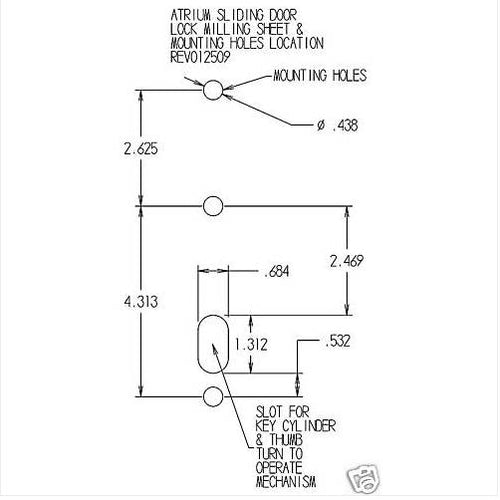 Atrium Sliding Door Hardware - Polished Brass - Atrium Sliding Door Hardware - Polished Brass