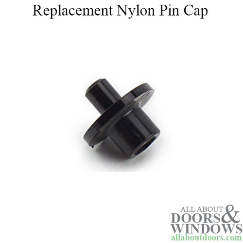 Pin Cap / Guide, 1/4 I.D., Nylon - Black - Choose Quantity (4-Pack or 25-Pack) - Pin Cap / Guide, 1/4 I.D., Nylon - Black - Choose Quantity (4-Pack or 25-Pack)