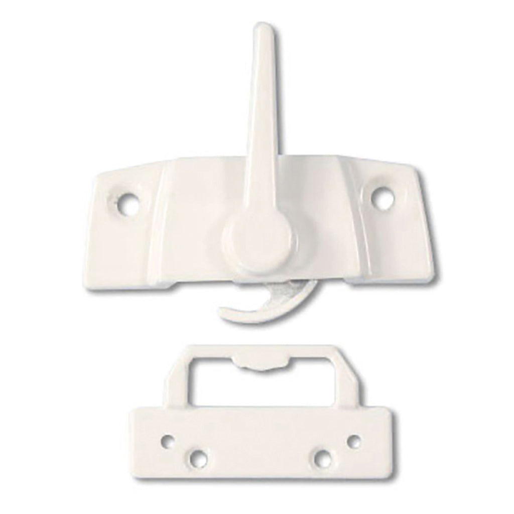 Discontinued Andersen Sash Lock and Keeper OLD STYLE Double Hung in White - Discontinued Andersen Sash Lock and Keeper OLD STYLE Double Hung in White