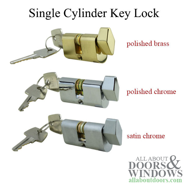 Replacement for Papaiz Key Lock Single Cylinder with Thumb Turn - Replacement for Papaiz Key Lock Single Cylinder with Thumb Turn