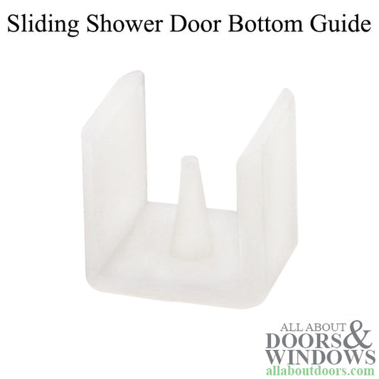 Guide, Sliding Shower Door Bottom -Shower Door