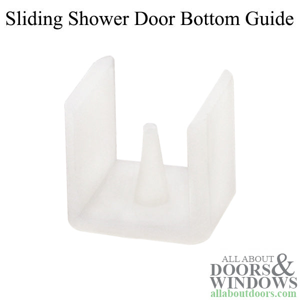 Guide, Sliding Shower Door Bottom -Shower Door - Guide, Sliding Shower Door Bottom -Shower Door