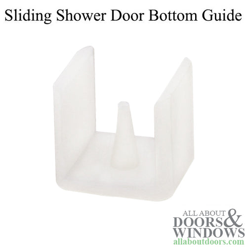 Guide, Sliding Shower Door Bottom -Shower Door - Guide, Sliding Shower Door Bottom -Shower Door