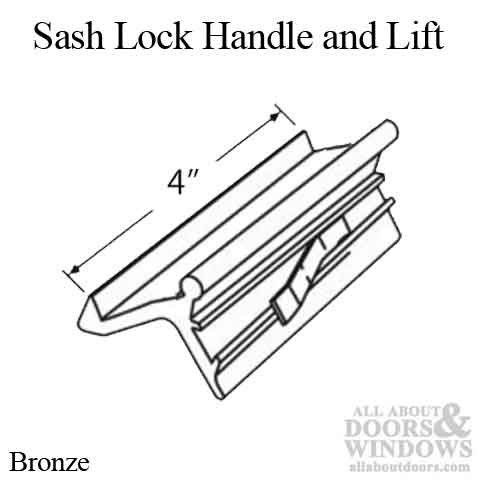 Sash Handle and Lift for Sliding, Double- and Single-Hung Windows - Sash Handle and Lift for Sliding, Double- and Single-Hung Windows