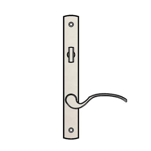 Truth Sentry Lock Handle Set, Traditional, Decorative finish over Brass, PVD Nickel - Truth Sentry Lock Handle Set, Traditional, Decorative finish over Brass, PVD Nickel