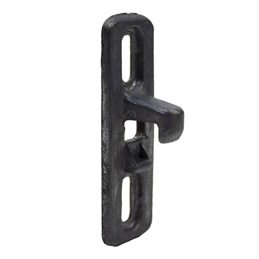 Diecast Keeper for Sliding Patio Door 1-3/4" Screw Hole Spacing