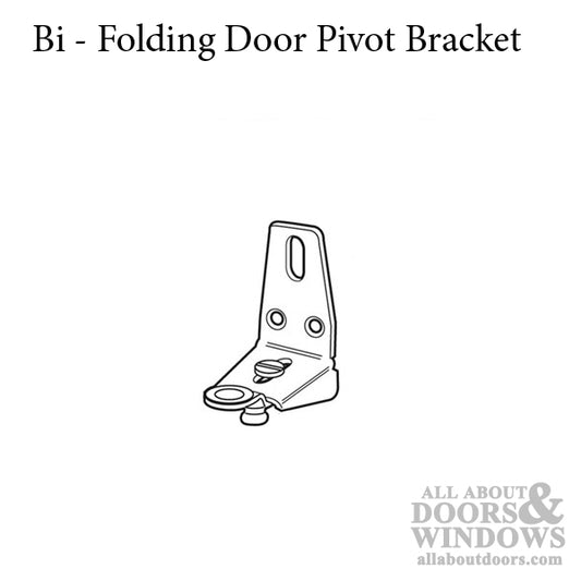 Bi-Folding Door Pivot Bracket 9/32 Inch Diameter