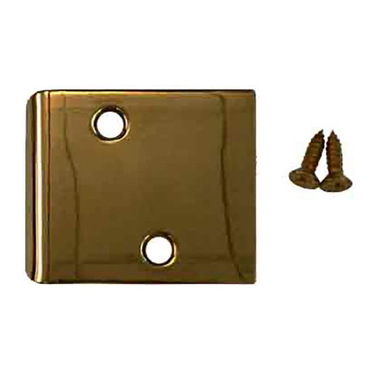Andersen Jamb Strike Extender, 2-3/8" - Antique Brass