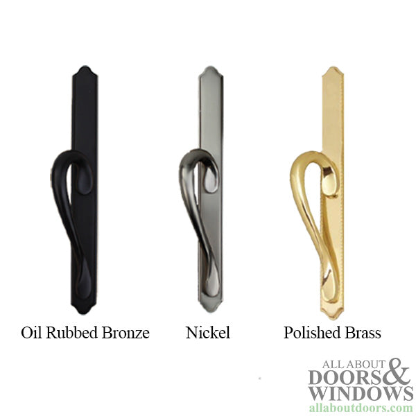 Inspirations Narrow Sliding Door Handle Passive Dummy Glass Patio Door Handle - Inspirations Narrow Sliding Door Handle Passive Dummy Glass Patio Door Handle