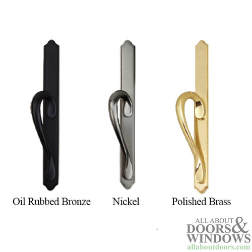 Inspirations Narrow Sliding Door Handle Passive Dummy Glass Patio Door Handle - Inspirations Narrow Sliding Door Handle Passive Dummy Glass Patio Door Handle