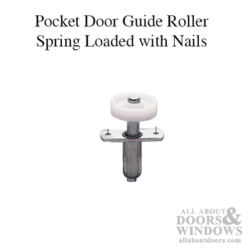 Spring-Loaded Guide Roller with Nails - Spring-Loaded Guide Roller with Nails