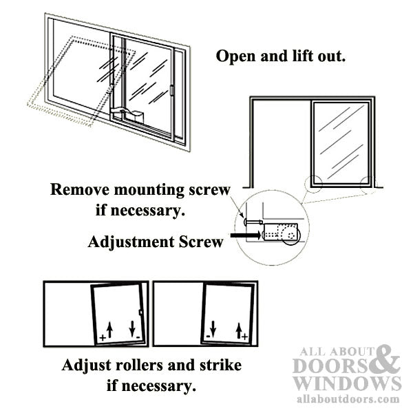 Bottom Mount Roller Assembly with 1-1/4 Inch Nylon Wheel for Sliding Mirror Door - Bottom Mount Roller Assembly with 1-1/4 Inch Nylon Wheel for Sliding Mirror Door