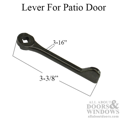 Schlegel Universal Lever for Patio Doors - Schlegel Universal Lever for Patio Doors