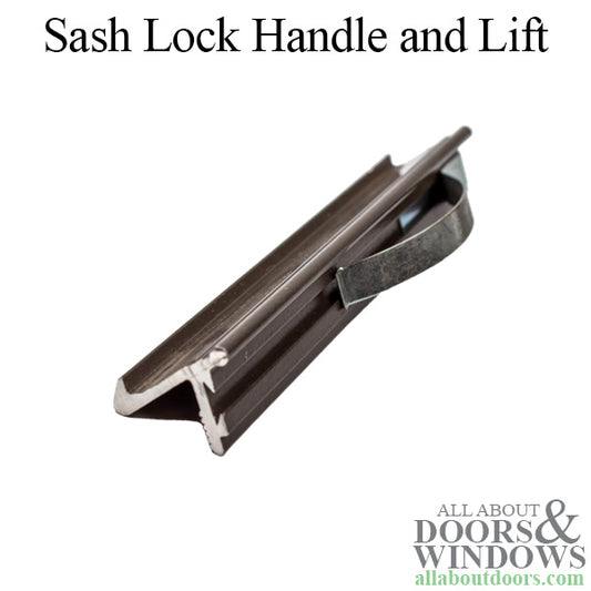 Sash Handle and Lift for Sliding, Double- and Single-Hung Windows